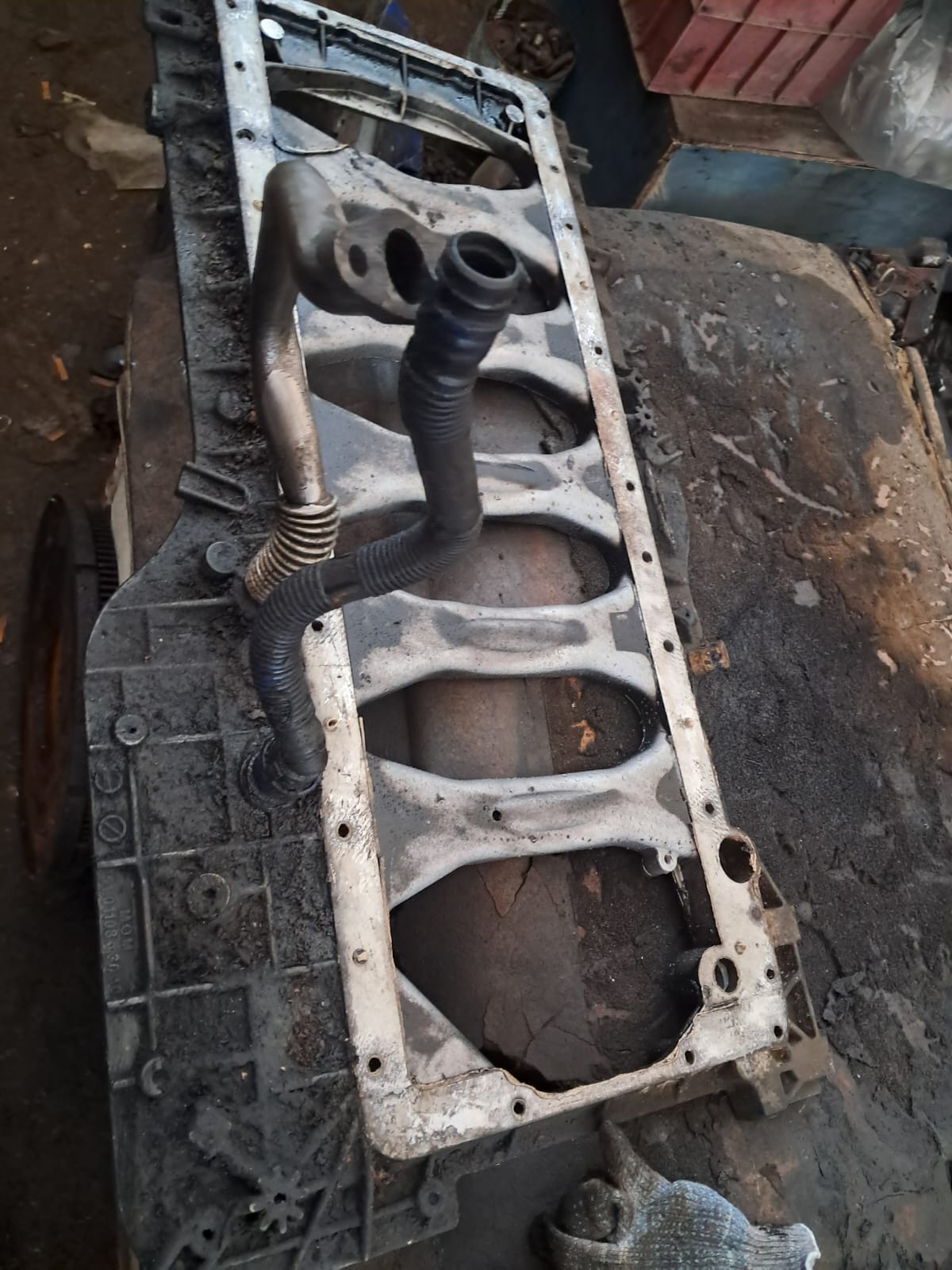 Скоба блока цилиндров man D0836